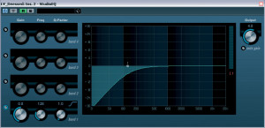 Cubase parametrickžý eq