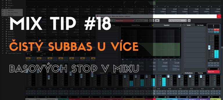 MixTip #18 – Čistý subbas u více basových stop v mixu