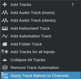 Apply Track Names to Channels