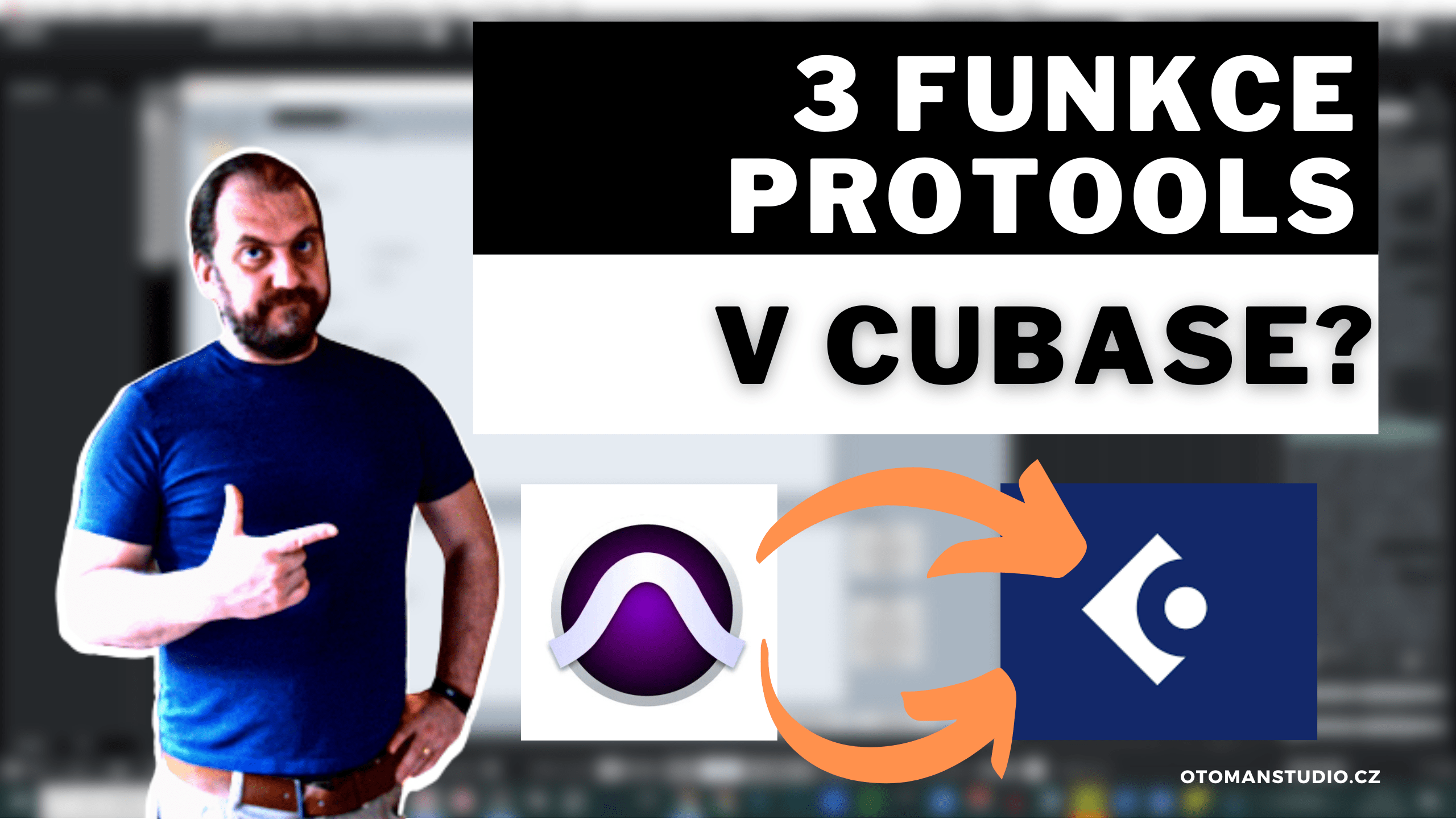 3 funkce ProTools (které bych chtěl) v Cubase?