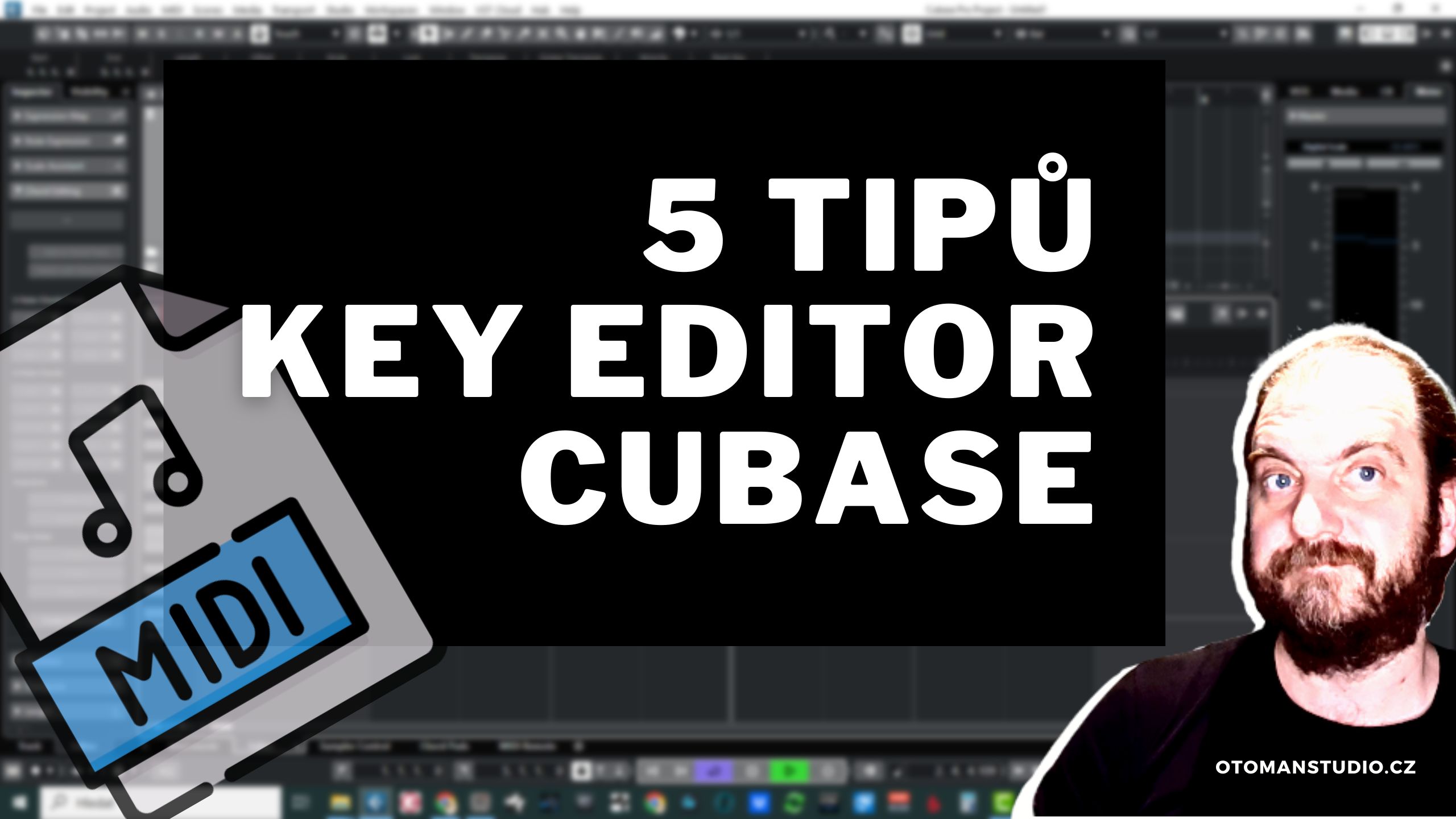 Cubase – 5 Tipů pro Key Editor (MIDI)